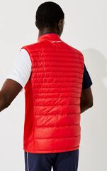 Теннисная жилетка Lacoste Men's SPORT Lightweight Water-Resistant Quilted Vest - red/navy blue/white