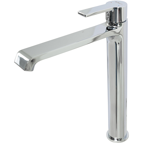 BelBagno AURORA-LMC-CRM-W0 AURORA Смеситель для накладной раковины без донного клапана, хром AURORA-LMC-CRM-W0