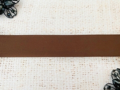 Лента репсовая, ш. 2,5 см, коричневый
