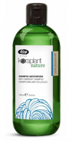 Очищающий шампунь для волос против перхоти - Keraplant Nature Anti-Dandruff Shampoo LISAP (Италия)