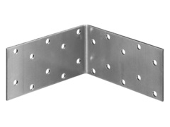 ЗУБР УКР-2.0, 50 x 100 x 100 x 2 мм, цинк, равносторонний крепежный уголок (310206-050-100) (20 штук)