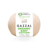 Пряжа Gazzal Organic Baby Cotton 439 топленое молоко