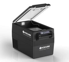 Компрессорный автохолодильник ICECUBE IC40 (12V/24V/220V, 39л) серый