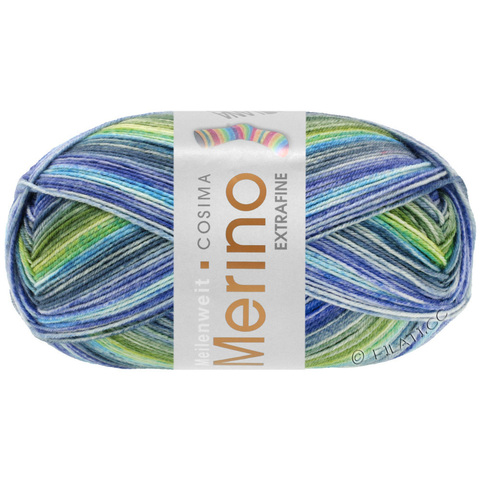 Пряжа Lana Grossa Meilenweit 100 Merino Extrafine Cosima 3487