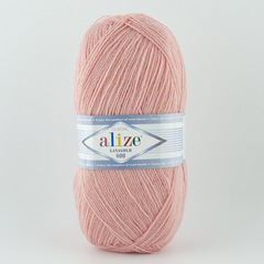 ALIZE "LANAGOLD 800", 49% шерсть, 51% акрил, 100 гр, 800 м, 161 пудра