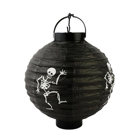 Ужасы декорация Фонарики бумажные — Halloween Decoration LED Paper Lamp