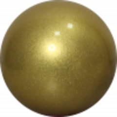 МЯЧ С БЛЁСТКАМИ METALLIC SASAKI M-207M  18.5 см