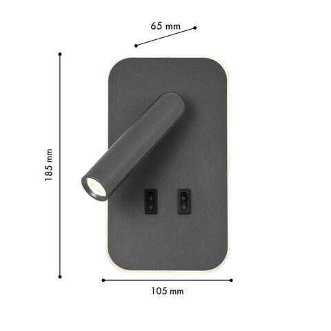 Настенный светодиодный светильник Favourite Bedside 4499-2W