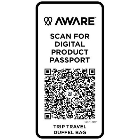 Trip Aware™ дорожная спортивная сумка из переработанного материала объемом 42 л