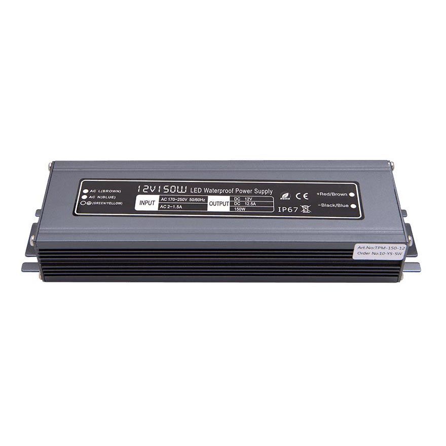 Блок питания SWG 12V 150W IP67 12,5A MTPW-150-12 001275