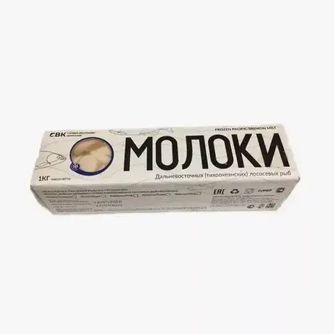 Молоки лосося (ДВ), 1 кг