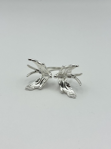 Кольцо Мира, серебряный цвет