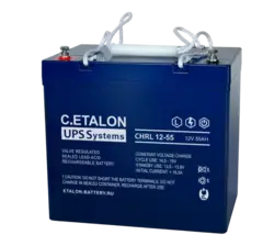Аккумулятор C.ETALON CHRL 12-55