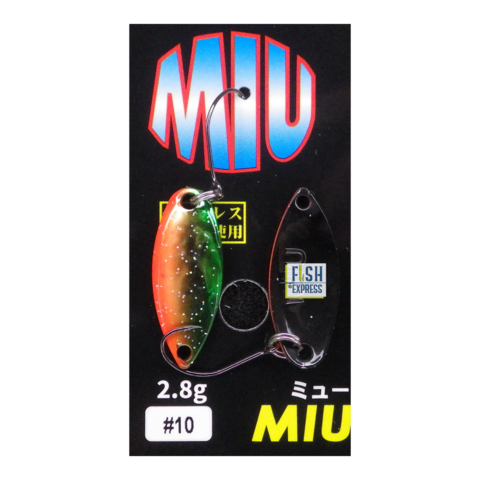 Блесна колеблющаяся на форель MIU LTD 2.8гр #10