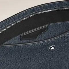 Клатч Sartorial, твидовый синий