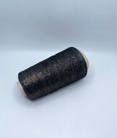 Linea Piu, Image, 4600м, 80% вискоза, 20% люрекс,Черно-золотой(520) арт.36990