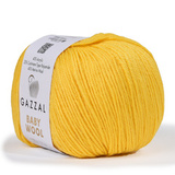 Пряжа Gazzal Baby Wool 812 желток