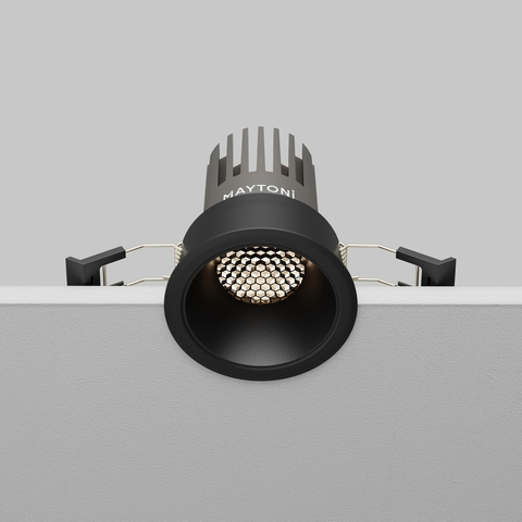 Встраиваемый светодиодный светильник Maytoni Dip DL123-10W-4K-B