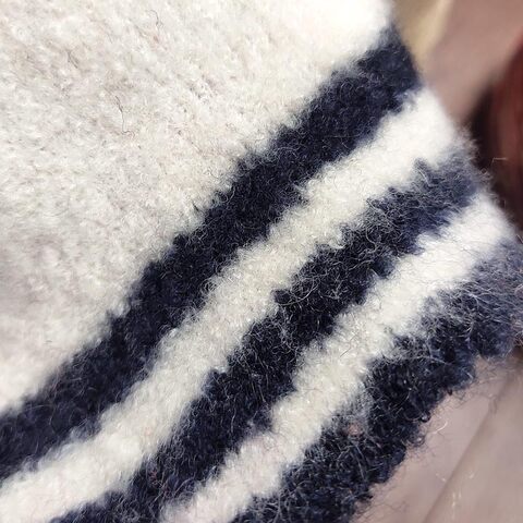 Букле кашемир с шелком (22%) стрейч Filati Naturali MARTORA 1150 темно-синий