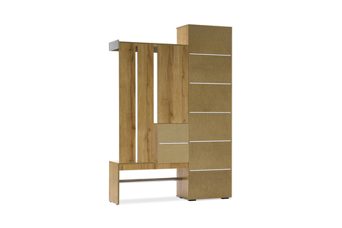 Прихожая Трамп крафт / бетон