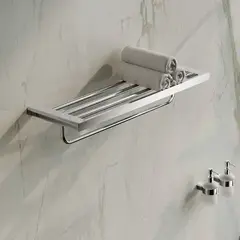 Полка для полотенец BELZ B90624, хром