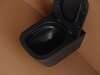 Ceramica Nova Union CN4009TMB Унитаз подвесной, цвет: черный матовый