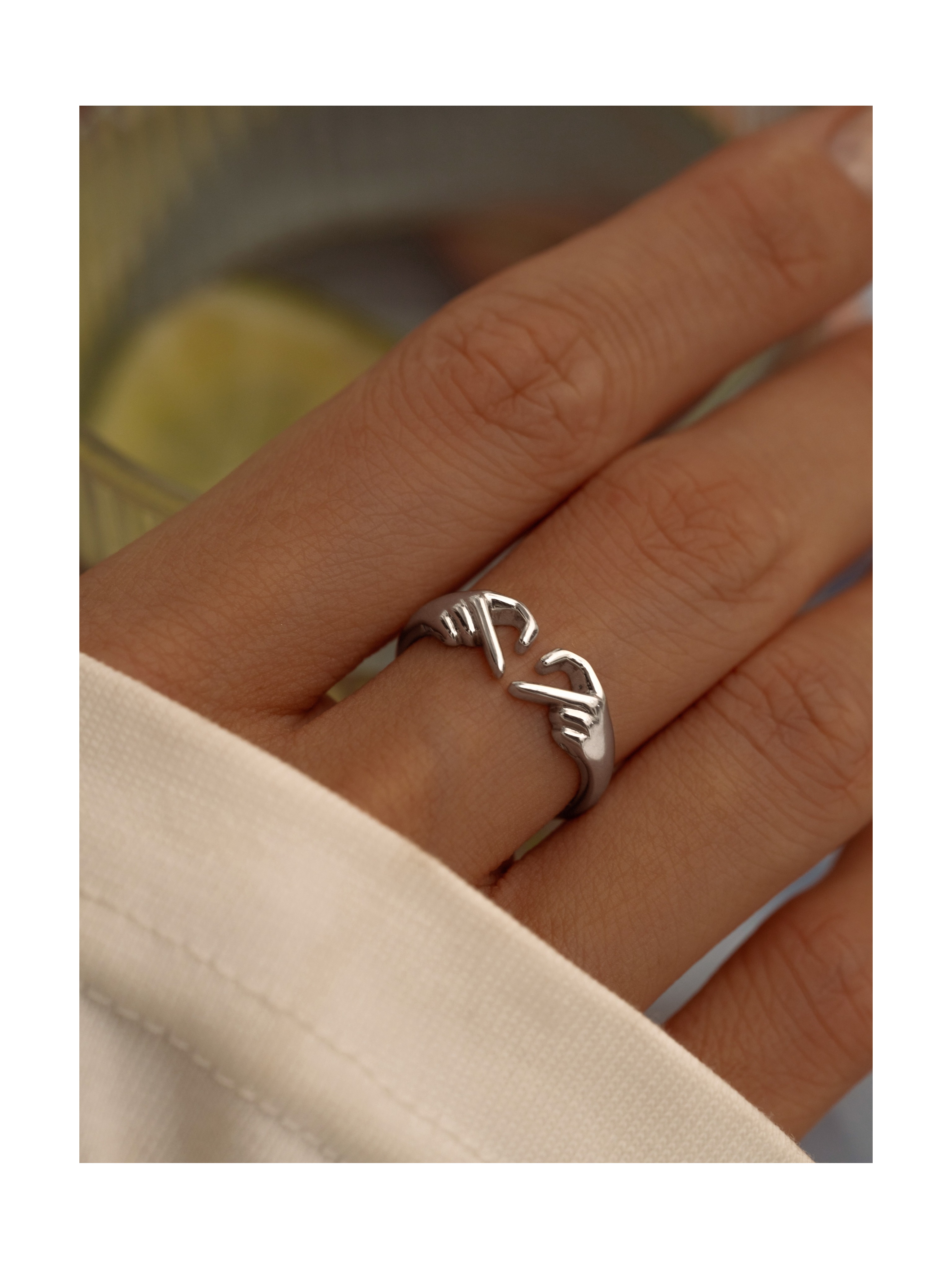 Кольцо Знак любви