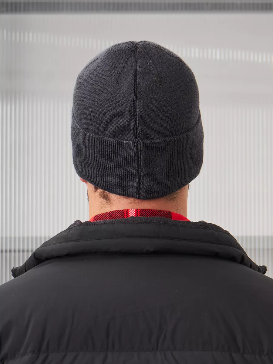 Шапка бини зимняя весенняя с флисом