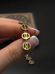 Серьги длинные style by DIOR бронза