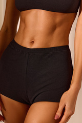 Низ MOA шорты Чёрный текстурный