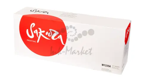 Картридж Sakura W1335A (335A) для HP, черный, 7400 к.
