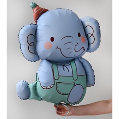 Шар гелиевый Слоненок голубой