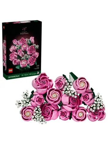 Конструктор Botanicals 10374 Букет из розовых роз