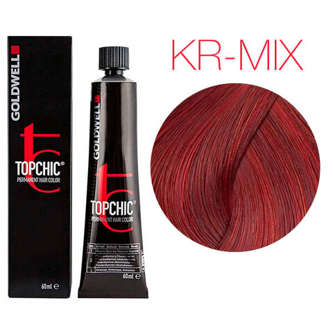 Goldwell Topchic KR-MIX (медно-красный микс-тон) - Стойкая крем-краска