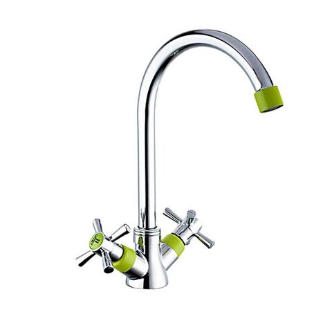 Смеситель для кухни, Frud, с кран-буксой, зел, R49118-6