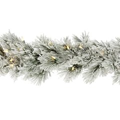 Гирлянда сосновая 180см Goodwill Pine Garland с подсветкой белая