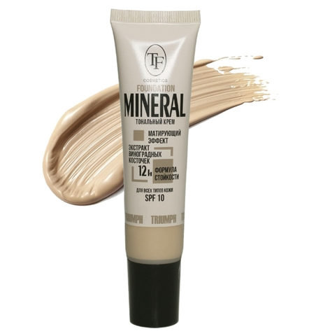 TF Крем тональный MINERAL FOUNDATION тон 54 светлый беж