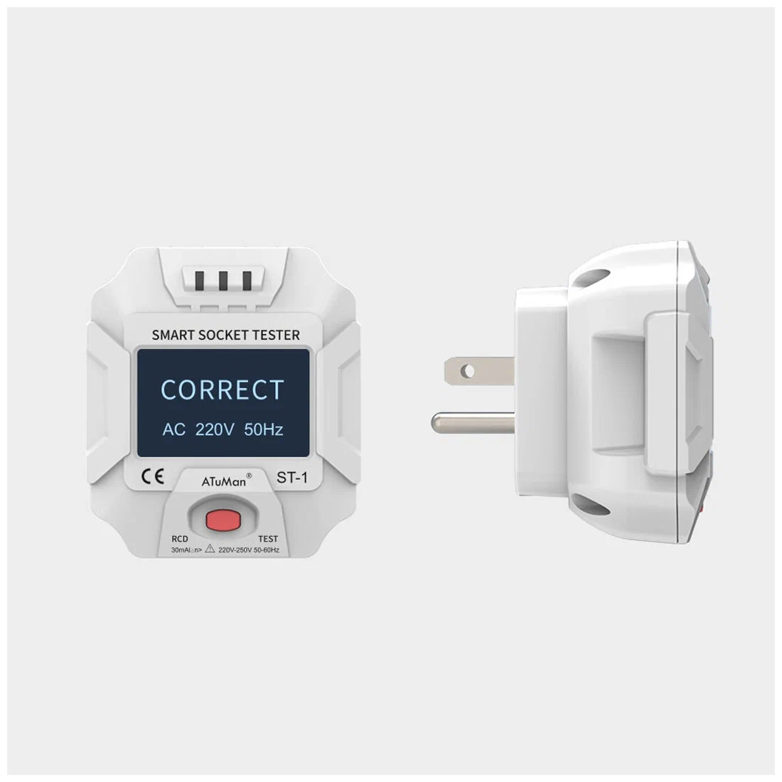 Тестер розеток Duka Smart Power Socket Detector (ST-1) - купить по выгодной  цене | Xiaomi Moscow