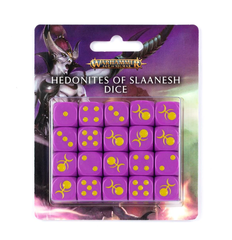 Набор кубиков Warhammer Age of Sigmar - Hedonites of Slaanesh Dice
