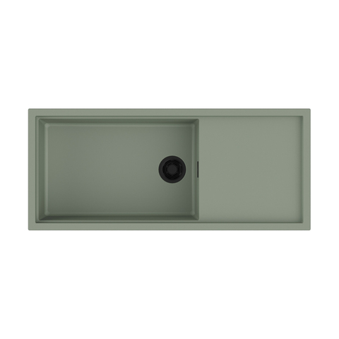 Omoikiri 4997123 Sintesi 116-WG Artceramic/wind green