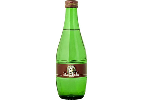 Природная питьевая минеральная вода «Sole Classic» газированная, 330мл