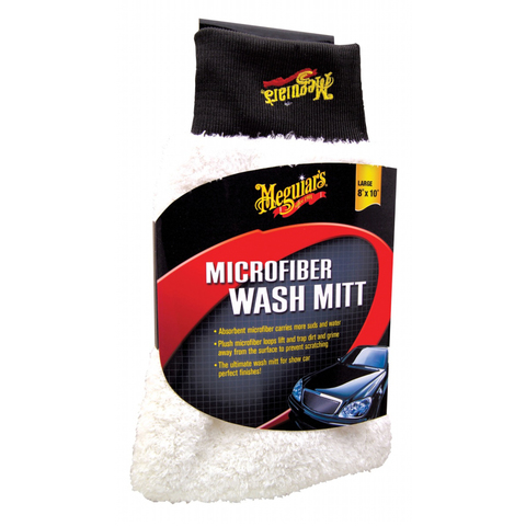 Meguiar's Варежка микрофибровая для мойки кузова автомобиля Microfiber Wash Mitt