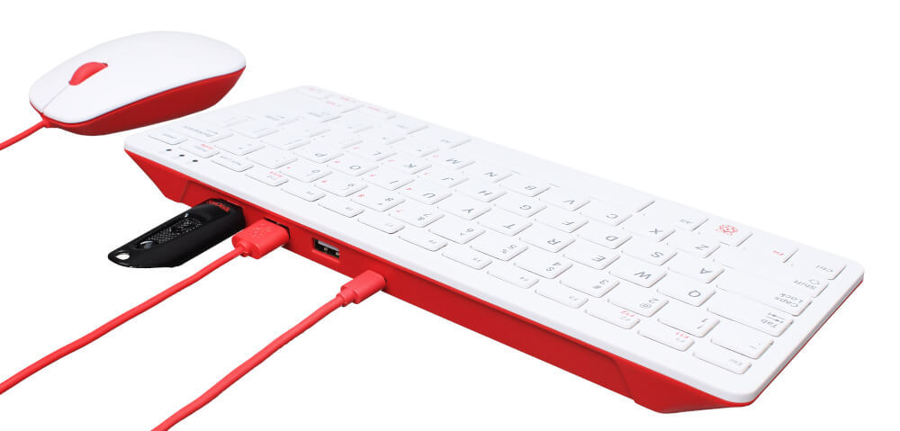 Raspberry представила Pi 400 — компьютер в клавиатуре