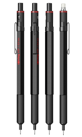 Карандаш механический Rotring 600 Matte Black, 0,5 mm  (1904443)