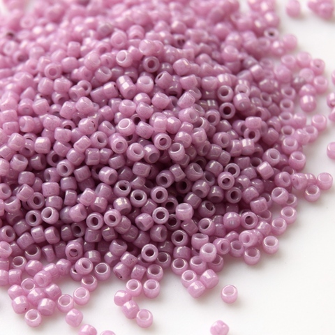 Бисер Тохо круглый 15/0 0127 темно-розовый перл
