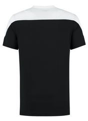 Теннисная футболка K-Swiss Tac Hypercourt Block Crew Tee 3 - jet black/white