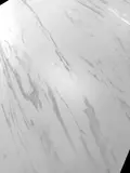фото 1 Стол VASTO 200 MARBLES KL-99 Белый мрамор матовый, итальянская керамика/ черный каркас, DISAUR на profcook.ru