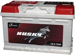 HUSKY 6CT- 75 SMF ( низкий ) аккумулятор