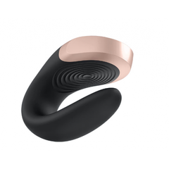 Смарт вибратор для пар Satisfyer Double Love Connect App черный