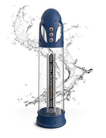 Синяя вакуумная автоматическая помпа Max Boost Pro Flow